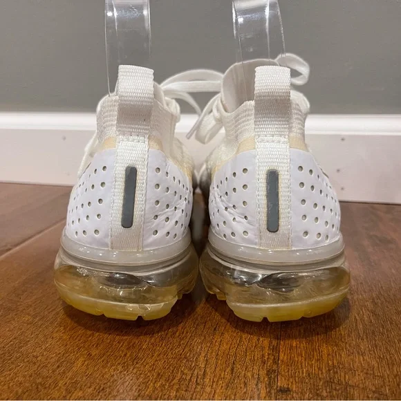 Nike Air VaporMax 2 White Pure Platinum 942843-100 Ladies Shoes - Women’s 8 - Picture 8 of 9